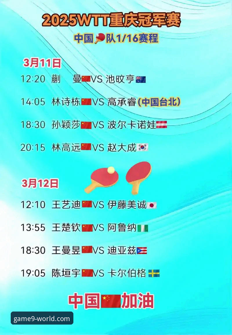 九游游戏盒子怎么样 从技术流视角,解析WTT重庆赛“青春风暴”:一场关于未来与当下的博弈